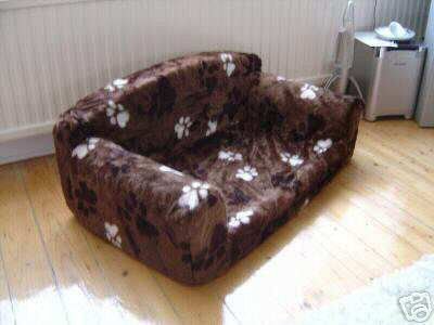 Home / Dog Sofa / Sofa / Sofa Bed Dog Puppy Cat Kitten Bed Pawprint ...