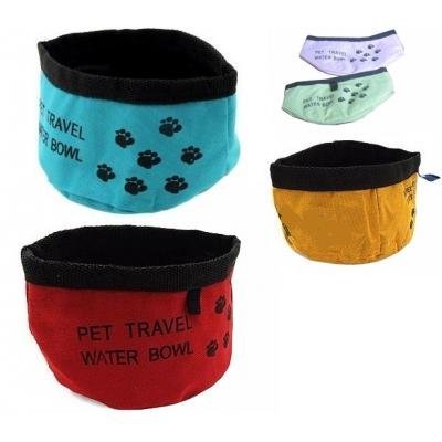 fold up travel dog water drinking bowl