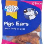 Good Boy Pigs Ears Dog Treats (10 pieces)