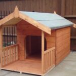 Luxury Dog Kennel Doggy Summerhouse With Veranda UK Mainland Only Delivery