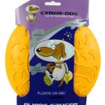 Cyber-Dog Dog Toy Flying Saucer UFO Rubber Large