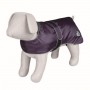 Orléans Dog Coat, Purple, with Soft Fleece Lining & Paw Motif, M - 45cm
