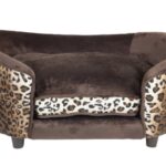 Large Ultra Plush Snuggle Bed, Leopard