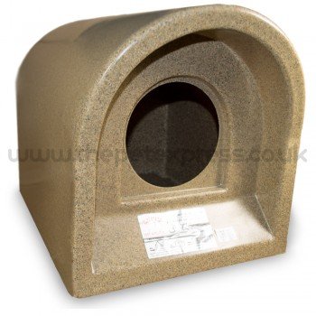 Mr Snugs Outdoor Cat Kennel - Stone Colour