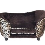 Ultra Plush Snuggle Bed, Leopard