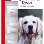 BEAPHAR LARGE DOG FLEA & TICK DROPS TREATMENT 12 WEEKS PROTECTION