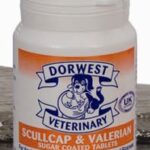 Dorwest Herbs Scullcap and Valerian Tablets for Dogs and Cats 100 Tablets