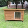 Kennels Imperial Medium Insulated Wooden Norfolk Dog Kennel With Removable Floor For Easy Cleaning A