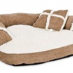 Dog Sofa Bed with Bonus Pillow