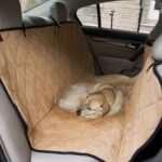Dog Travel Hammock & Back Seat Cover - Protect Your Car, Truck or SUV From Dirt, Hair or Dander With This Durable Super Soft Heavy Gauge Waterproof Fabric - Perfect for Large & Small Pets. Also Protects Your Furniture, Couches & Sofas - 50 1/2