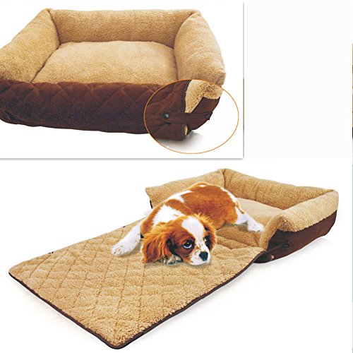 Lovely Dog/Cat Bed Soft Warm Pet Beds Cushion Sofa Couch Mat Kennel Pad Washable Nest