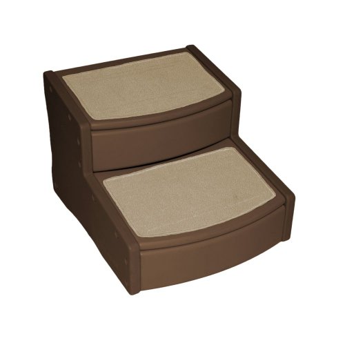 Pet Gear Easy Steps II Extra Wide, Small, Chocolate Brown