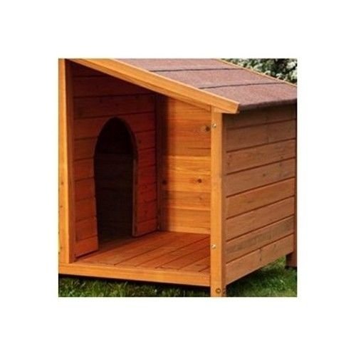 Large Wooden Dog Kennel. Sturdy and Attractive Outdoor ...