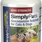 SimplySupplements Glucosamine for Cats & Dogs 500mg 180 Tablets (Pack of 2, Total 360 Tablets) GMP Quality Assured