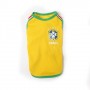 Brazil Dog Puppy World Cup football Shirt XS - XL