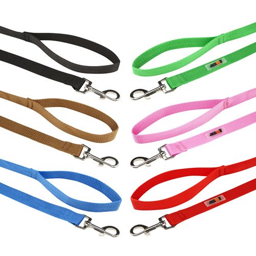 Bunty Strong Nylon Dog Pet Lead Leash with Clip for Collar Harness