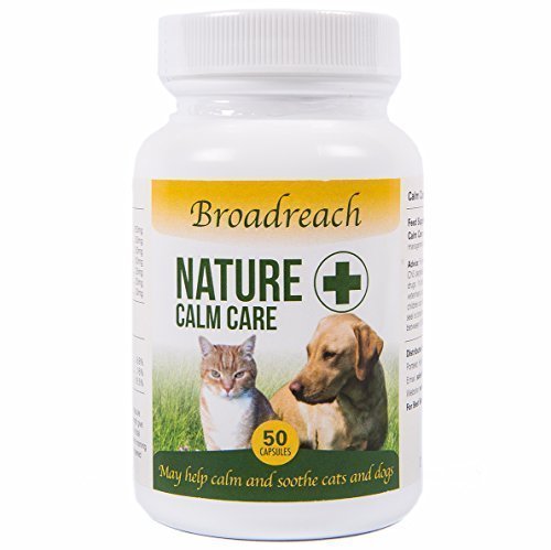 Pet Calming Tablets for Dogs and Cats - All Natural Ingredients - Advanced Vet Formula - 50 Tabs