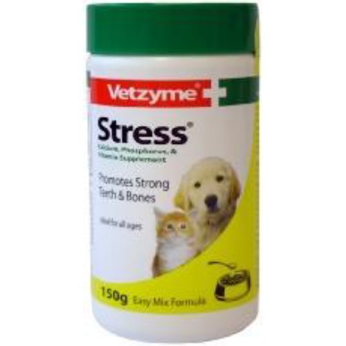Vetzyme Stress Powder for Dogs and Cats, 150 g