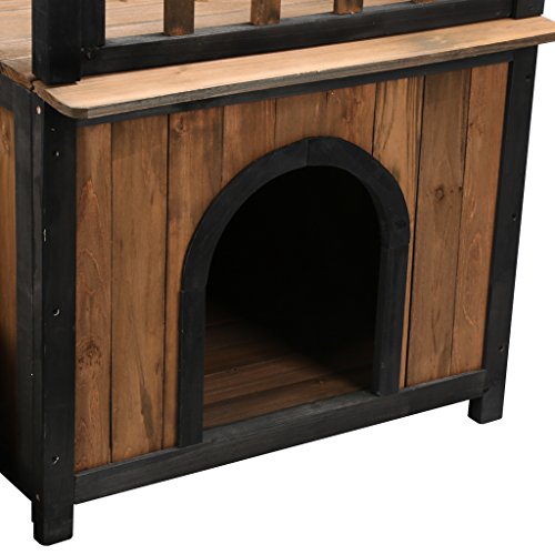 Finether Wood Kennel Pet House Cat /Puppy /Rabbit /Guinea 